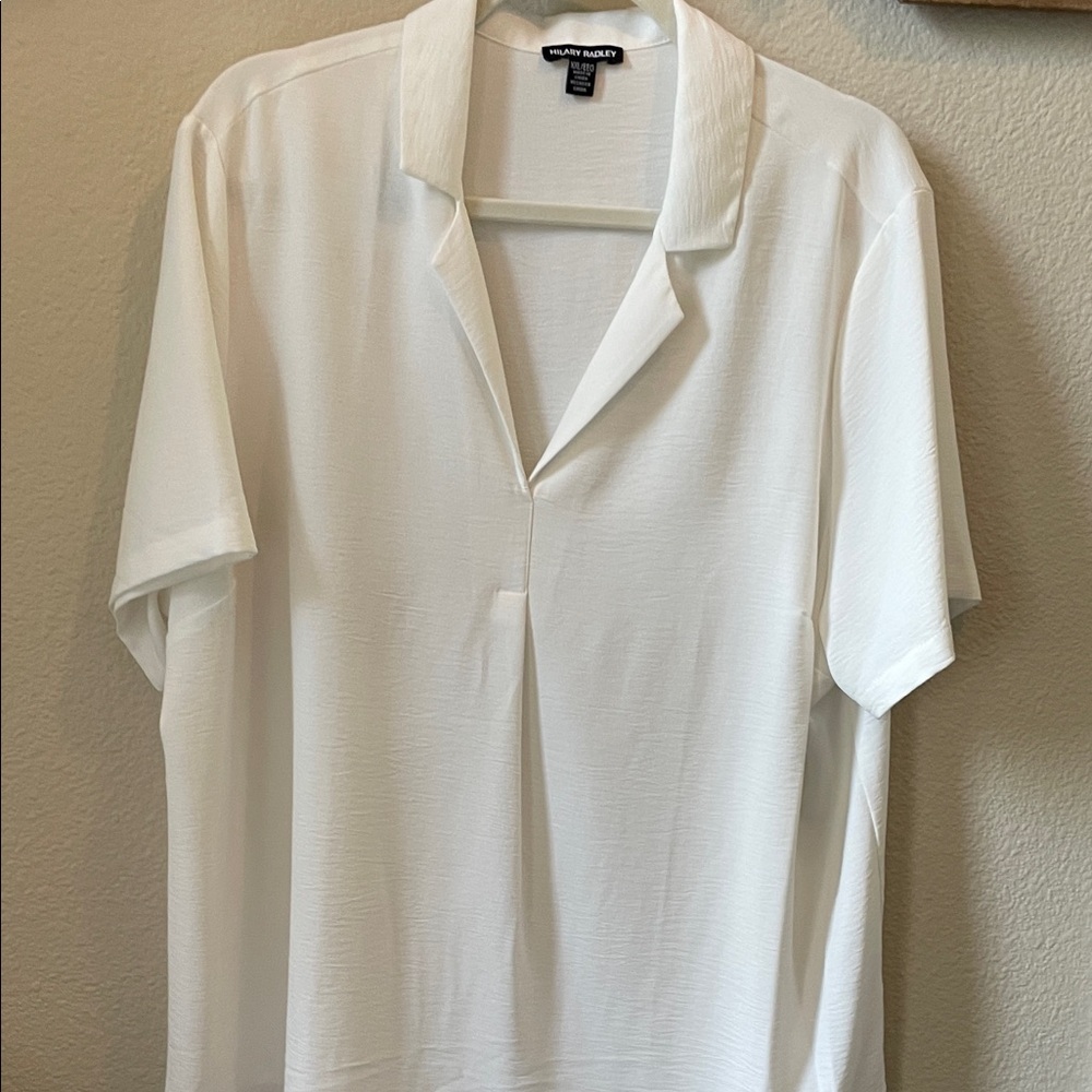 Creamy White shirt XXL Hilary Radley